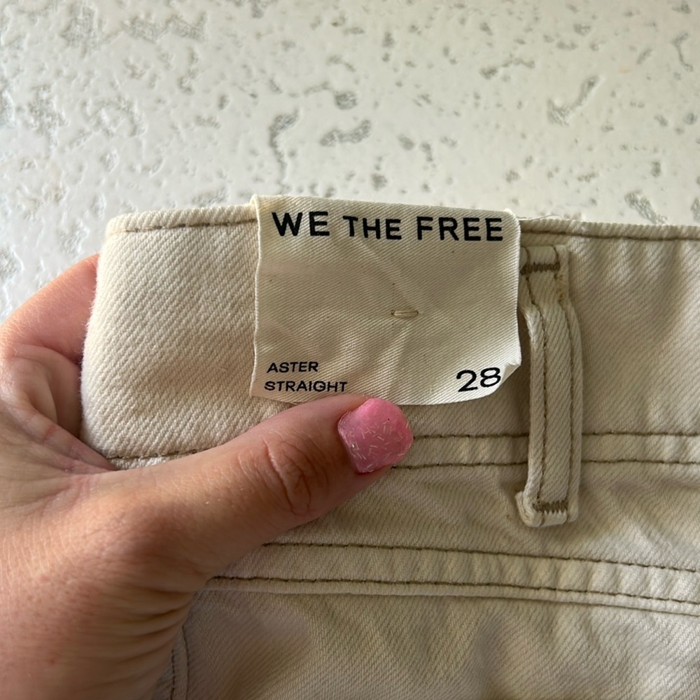 NWT We The Free Aster Straight Leg Jeans - Picture 6 of 11